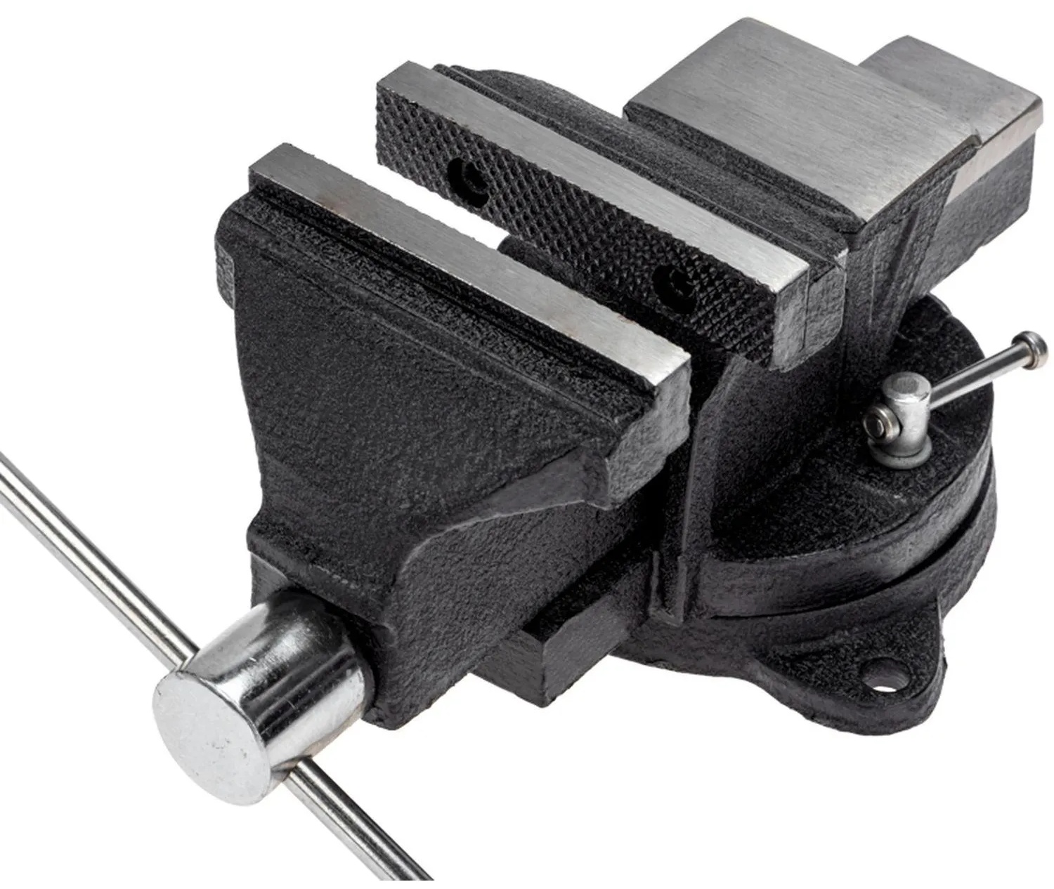 Тиски слесарные 100мм, поворотные, с наковальней KRANZ KR-12-5101