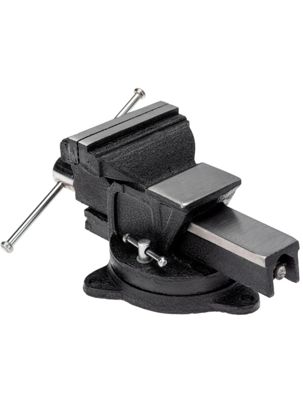 Тиски слесарные 100мм, поворотные, с наковальней KRANZ KR-12-5101