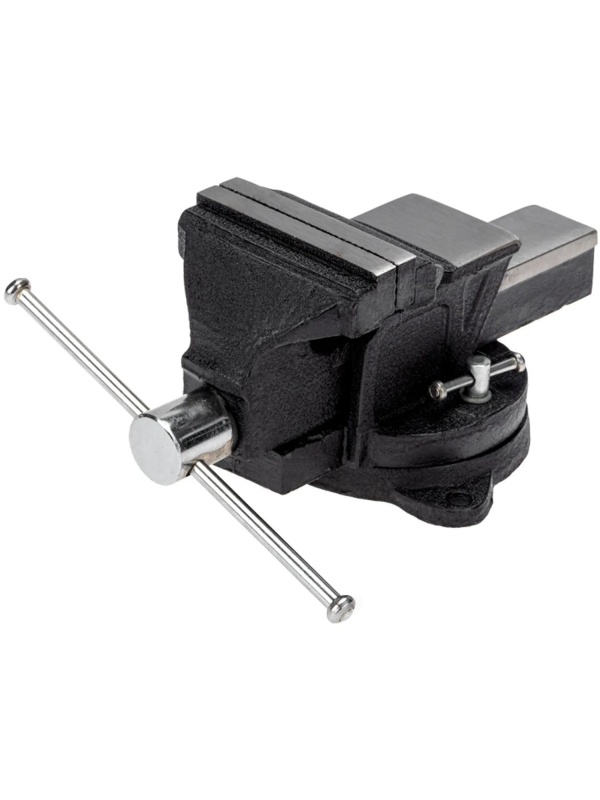 Тиски слесарные 100мм, поворотные, с наковальней KRANZ KR-12-5101