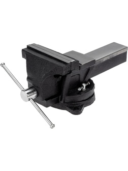 Тиски слесарные 150мм, поворотные, с наковальней KRANZ KR-12-5102