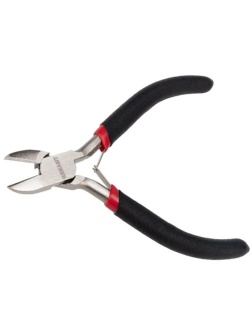 Бокорезы мини 120мм никелиров. авторазжим, обливные рукоятки REXANT 12-4602