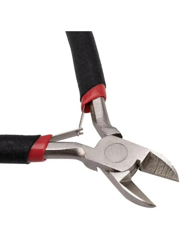 Бокорезы мини 120мм никелиров. авторазжим, обливные рукоятки REXANT 12-4602