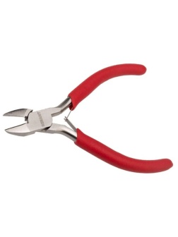 Кусачки для точн. работ 115мм никел, авторазжим, облив. рук. REXANT 12-4607