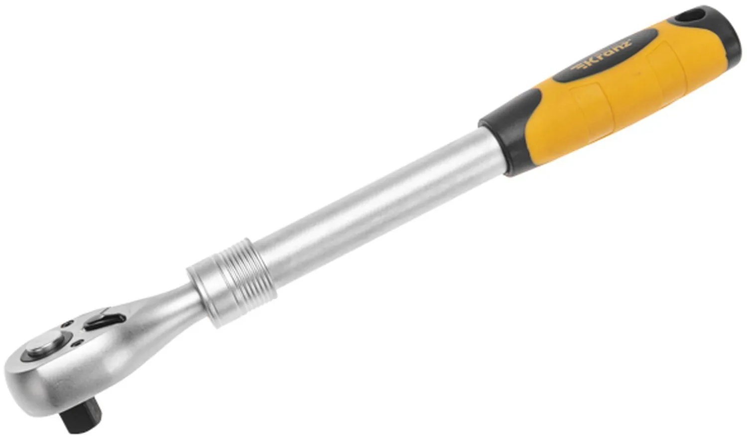 Ключ телеск. трещ. 1/2, 330-460мм, CrV, двухкомп рукоятка KRANZ KR-12-8411