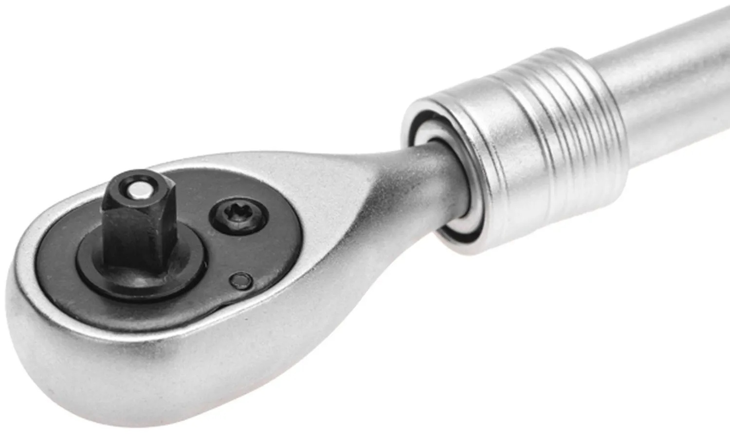 Ключ телеск. трещ. 1/4, 162-210мм, CrV, двухкомп рукоятка KRANZ KR-12-8413