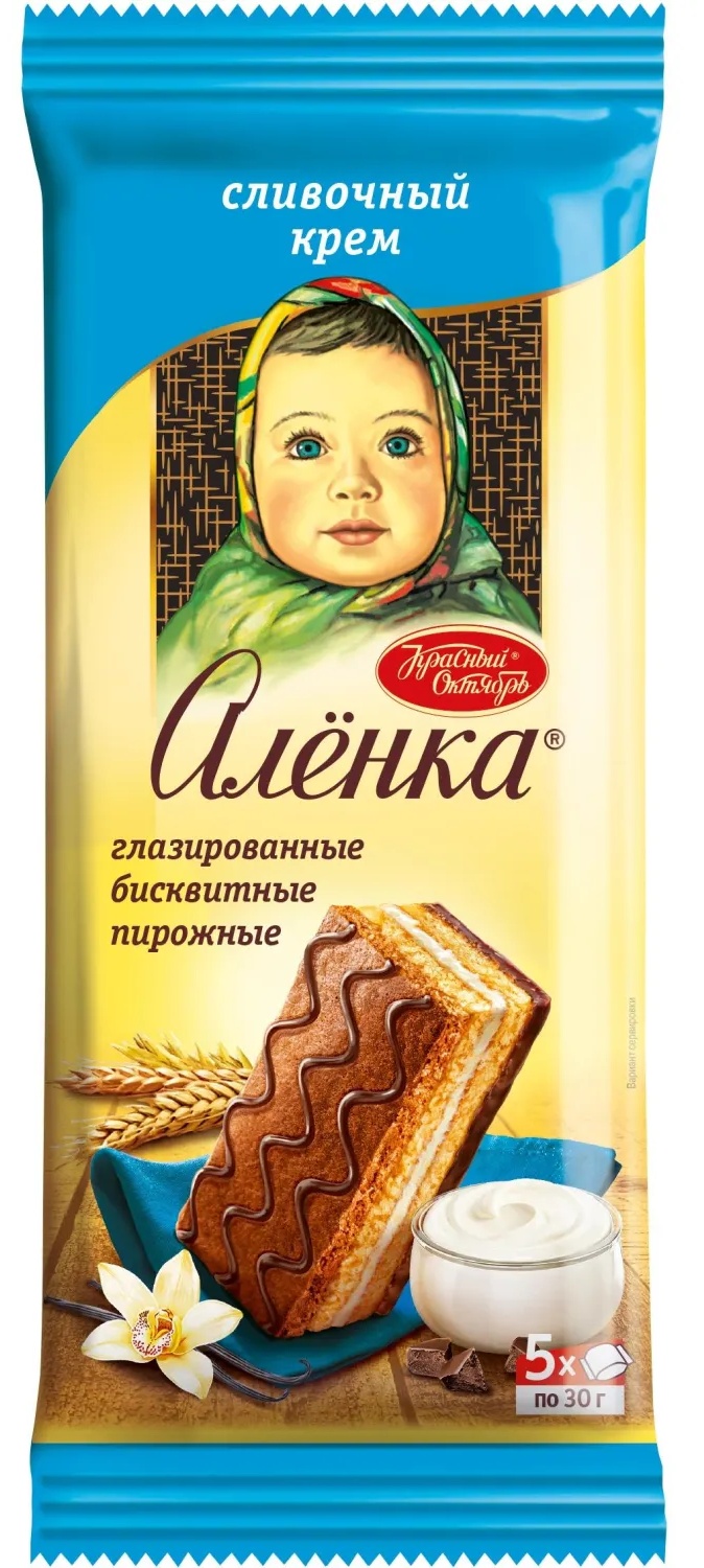 Пирожное Аленка бисквитное, 150г