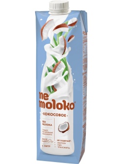 Напиток растительный Nemoloko напиток на рисовой основе Кокосовый 1л