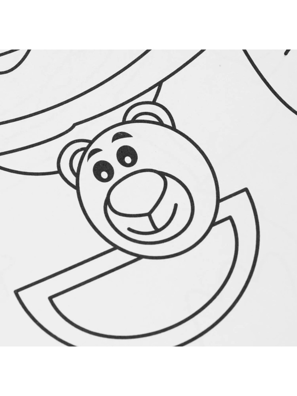 Раскраска Озорной кролик Бубу. 214х290 мм. 16 стр. Умка,978-5-506-11000-2