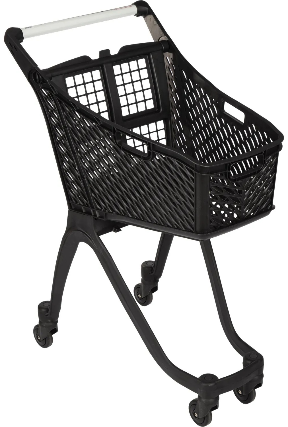 Тележка покупательская REK_Комус Мебель пластиковая Т060 круглая ручка