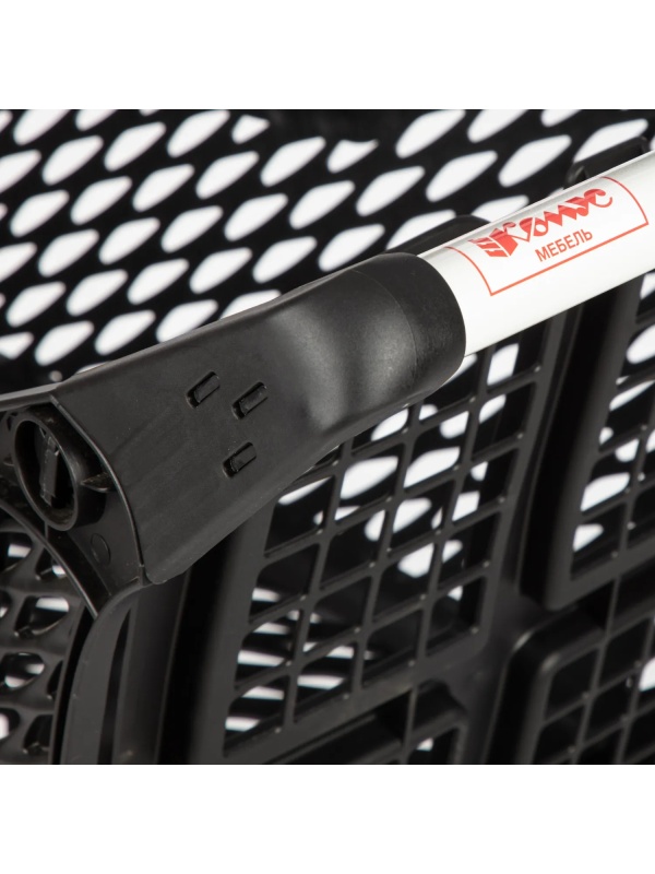 Тележка покупательская REK_Комус Мебель пластиковая Т060 круглая ручка