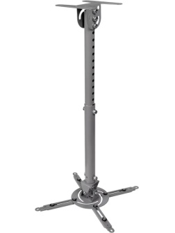 Кронштейн для проекторов потол. Wize WPB-S 370мм, 360,до12кг,+штан.43-64см