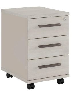 Тумба NEW LINE подкатная 3 ящ.NLN36330321 Дуб св. шамони/Беж