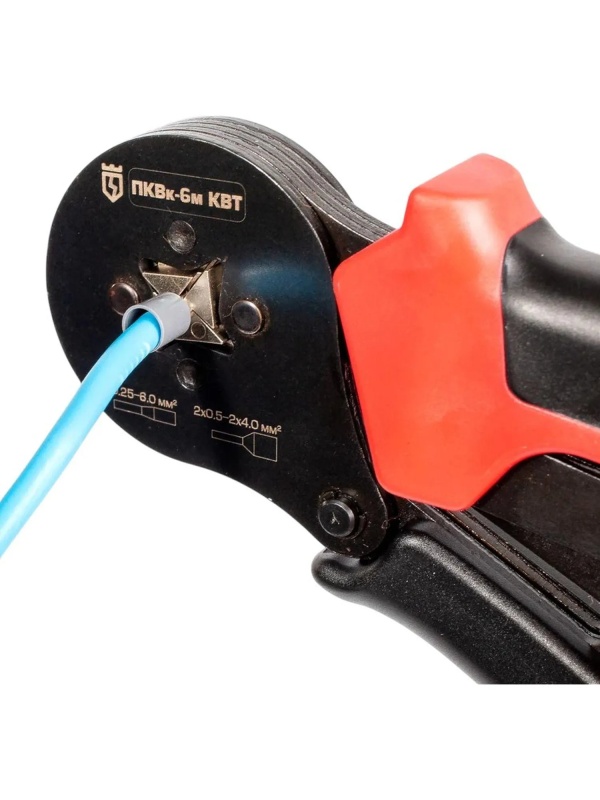 Пресс-клещи  ПКВк-6м серия ПРАКТИК (КВТ) 85224