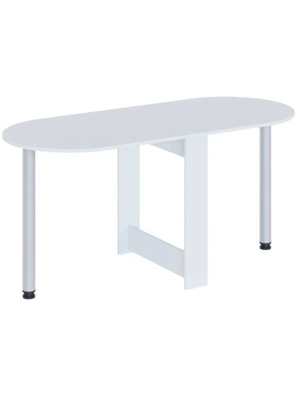 Стол обеденный раскладной Сокол_СП-17 Белый