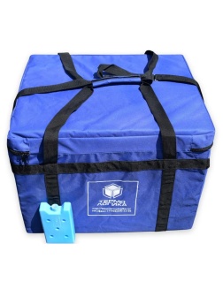 Термосумка медицинская 50 л Т-50-XPS-НК-С синяя