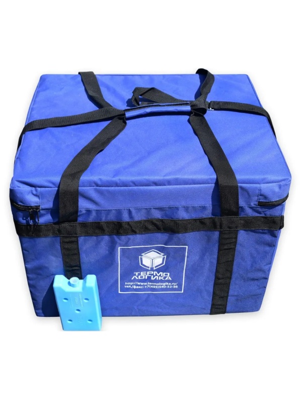 Термосумка медицинская 50 л Т-50-XPS-НК-С синяя