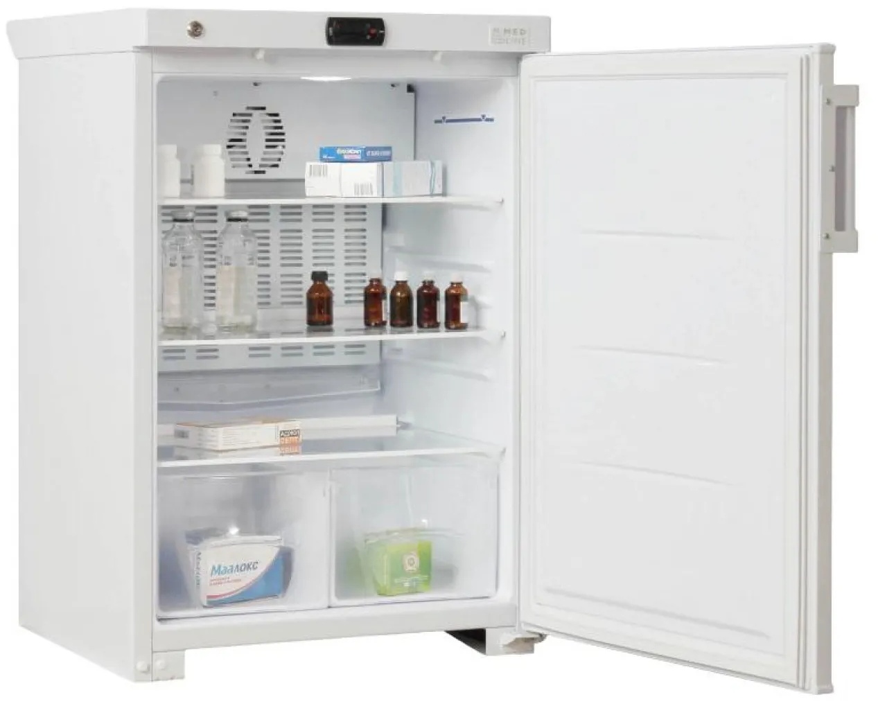 Холодильник фарм Б-150K-GB3G2B мет дверь полки стекл.-3шт ящик-2шт (150л)