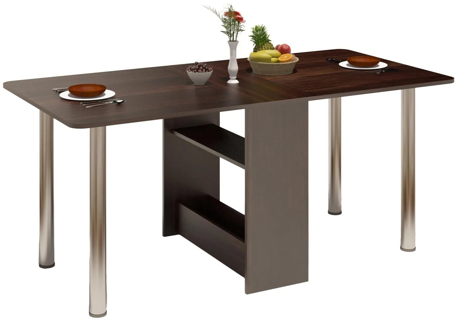 Стол обеденный раскладной Сокол СП-04м.1  Венге