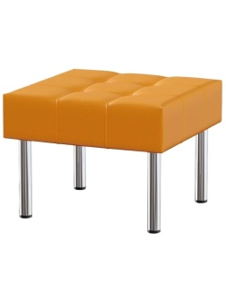 Модуль прямой MV_BUSINESS  банкетка 630х630 (Bu-p1) оранж Oregon 20