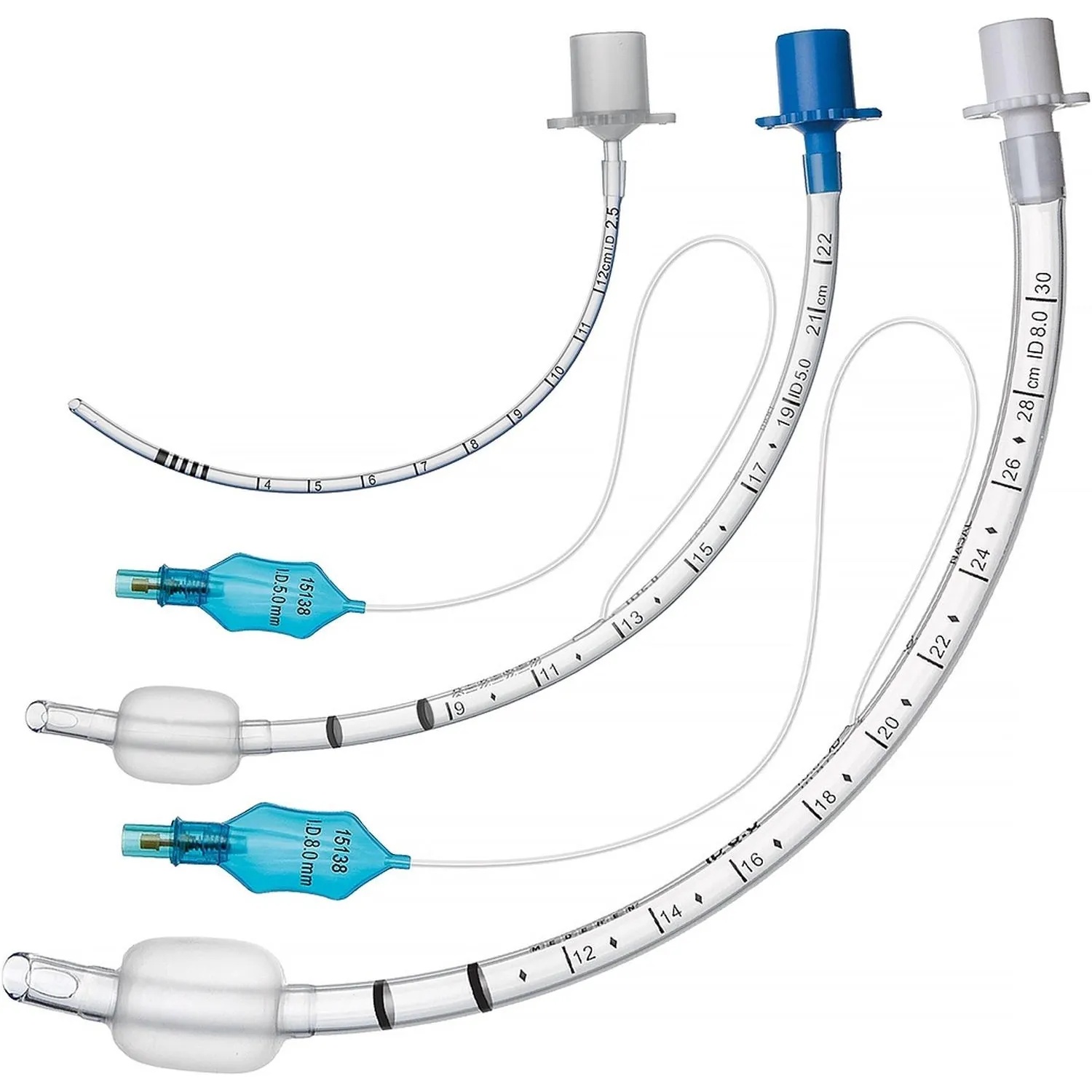 Трубка эндотрахеальная размер 7.5 с манжетой 10шт/уп