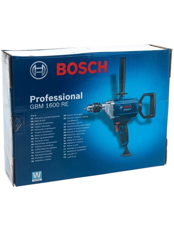 Дрель-миксер безударная Bosch GBM 1600 RE 06011B0000