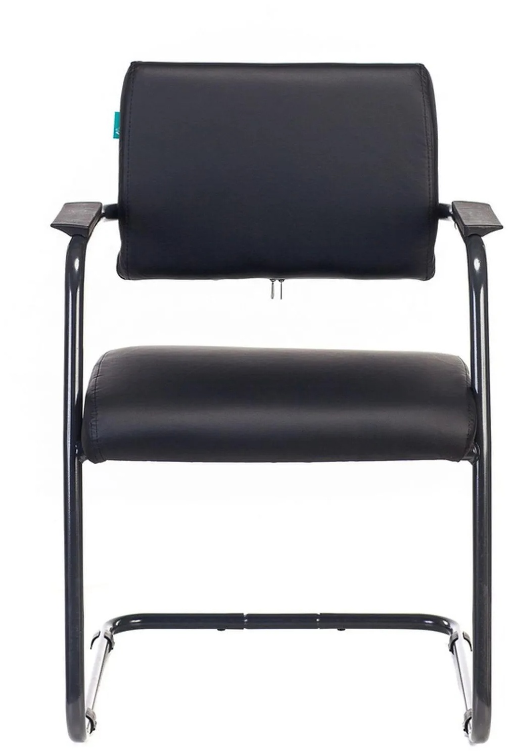 Стул VB _CH-271N-V черный Leather Black эко.кожа полозья металл черный