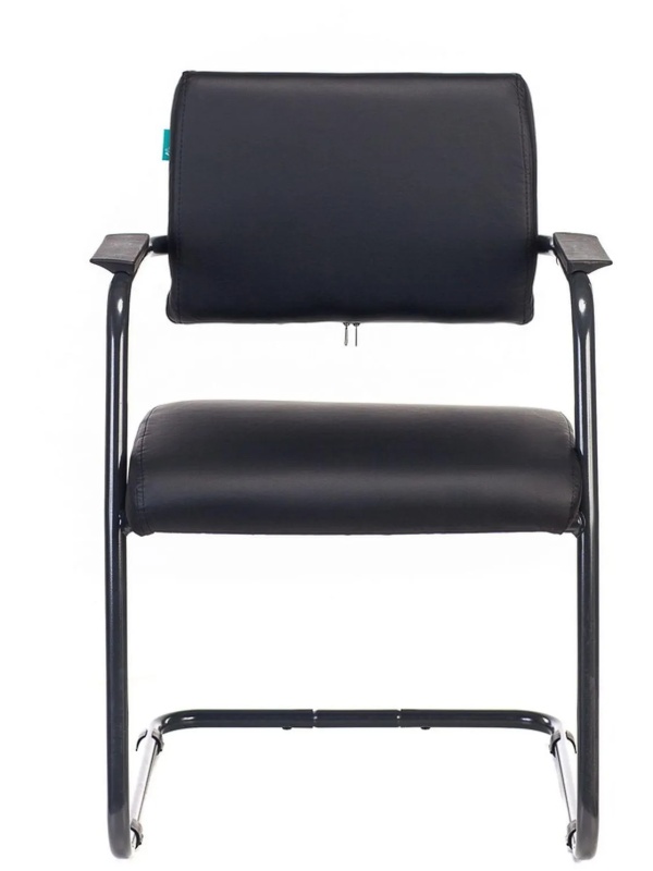 Стул VB _CH-271N-V черный Leather Black эко.кожа полозья металл черный