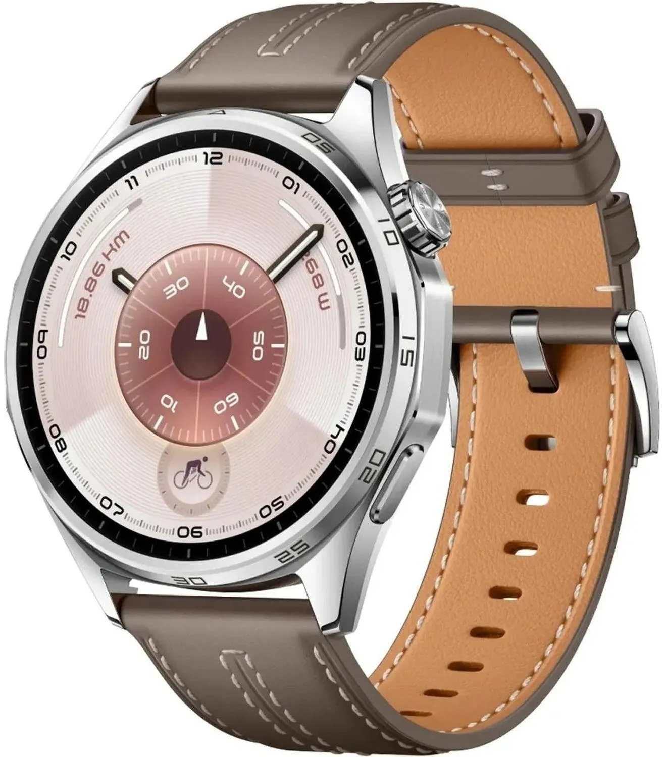 Смарт-часы HUAWEI Watch GT 6 Brown Composite Leather