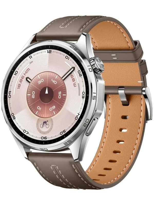 Смарт-часы HUAWEI Watch GT 6 Brown Composite Leather