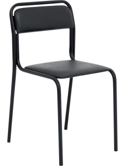 Стул UD_СМ7/7-02 Юнит каркас черный, к/з K01 черный