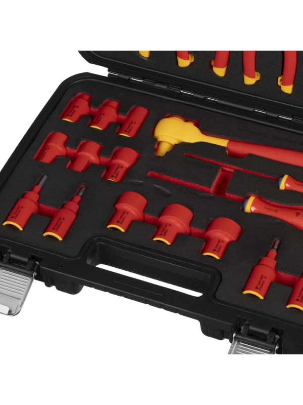 Набор диэлектрических инструментов Topfort 21 предметов (VDE584121)