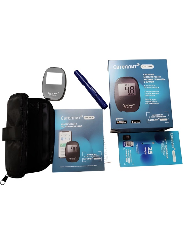 Глюкометр Сателлит Online (25 тест-полосок)
