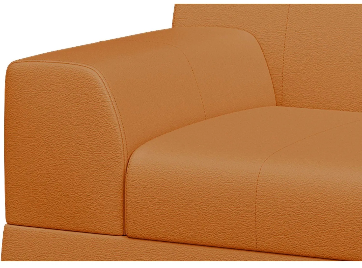 Модуль прямой MV_Flagman секция 1-мест с прав.подл. оранж Oregon 20