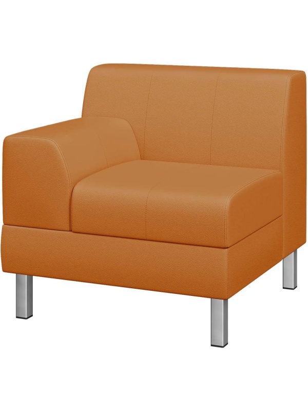 Модуль прямой MV_Flagman секция 1-мест с прав.подл. оранж Oregon 20