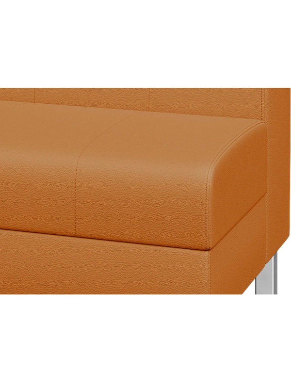 Модуль прямой MV_Flagman секция 1-мест с прав.подл. оранж Oregon 20