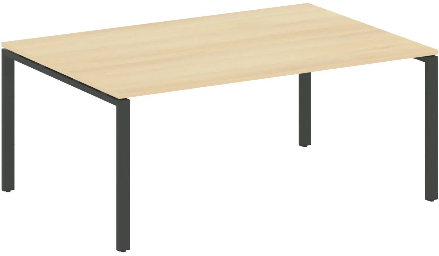 Стол Metal System St перег. П-обр м/к БП.ПРГ-1.5 1800x1235x750 Ак.Лорка/Ант