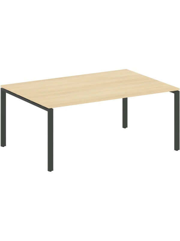 Стол Metal System St перег. П-обр м/к БП.ПРГ-1.5 1800x1235x750 Ак.Лорка/Ант