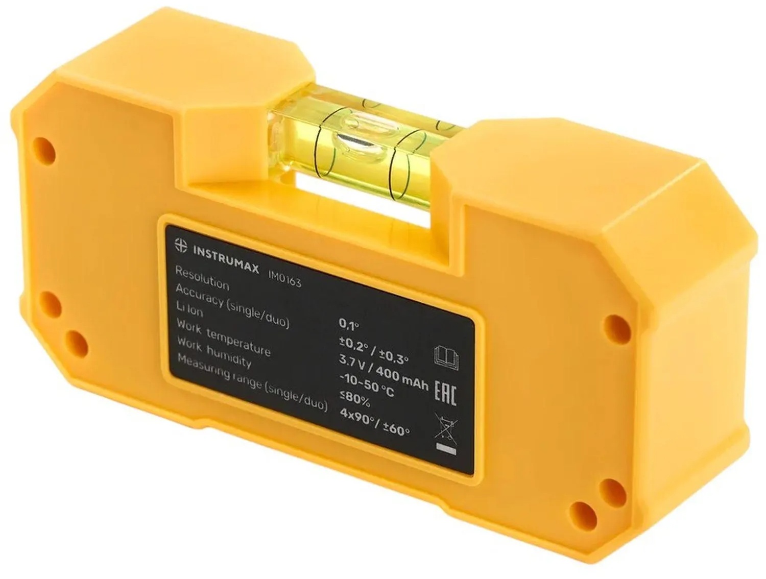 Уровень электрон. профессиональный двухосевой магнитный INSTRUMAX DIGIPRO L