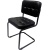 Стул КО_Сильвия комфорт РС01.00.14М кожзам Экокожа 601 черный, каркас чер