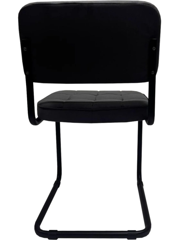 Стул КО_Сильвия комфорт РС01.00.14М велюр Neo 26 графит, каркас черный